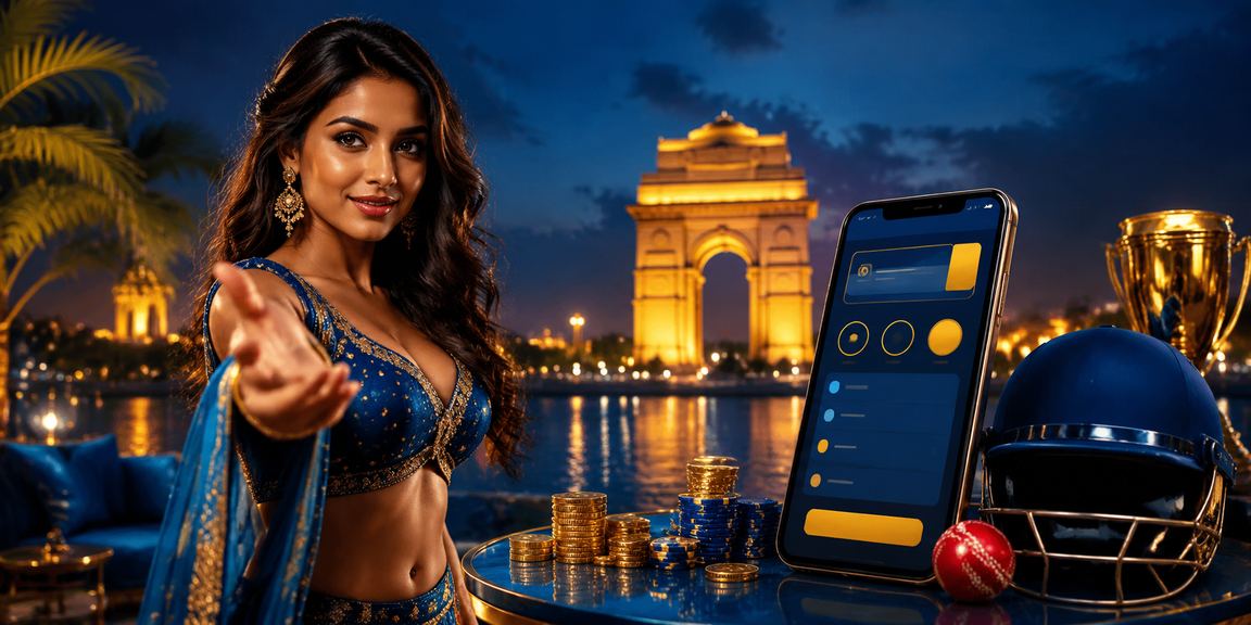 Delhi nightlife with betting enthusiasts enjoying live casino and cricket games